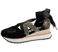 Sneakers Noirs Type spadrille pour Femme SETTALA, Noir, 36 EU