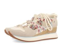 Sandales Gioseppo Iona 71090 - Beige - Lacets - Compensé - Femme 41