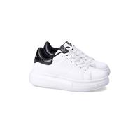 Sneakers plateforme - Teddy Smith - Femme - Blanc - Lacets - Plat 36