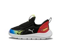 Sneakers Puma X Hot Wheels¿ Fun Racer 2 Sliptech Bébé, Chaussures, Noir/Lemon Sherbert/Royal, 19 Black,Lemon Sherbert,Royal