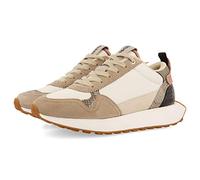 Sneakers rétro Blanches à Print Paillettes pour Femme Killin