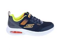 Sneakers - SKECHERS - Microspec Max - Bleu - Fermeture scratch - Tige synthétique 32