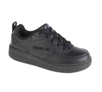 Sneakers - SKECHERS - Sport Court 92 405696L-BBK - Enfant Garçon - Lacets - Noir 34