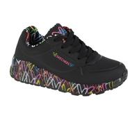 Skechers Baskets Uno Lite Lovely Luv Fille Noir Lacets Synthétique 31