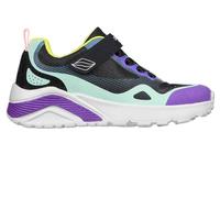 Sneakers Skechers Uno Lite pour filles - Violet et noir - Taille 31 - Confort supplémentaire - Mémoire de mousse