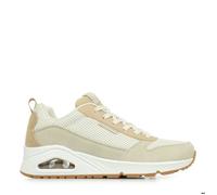 Sneakers - Skechers - Uno Retro One - Beige - Cuir - Confort optimal 38