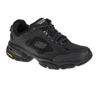 Skechers Baskets Vigor 3.0 237145-BBK Homme cuir, mesh PU et bordure noire 41 EU