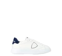 SNEAKERS Uomo PHILIPPE MODEL PARIS BTLU VD23 - TENPLE VEAIU DAIM BLANC BLUE