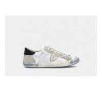 Sneakers Uomo Philippe Model Paris Prlu Ma02 Paris X Foxy Lamine Blanc Argent - 45