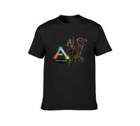 Sneakeye Ark Survival Evolved Game Men's T-Shirt Unisex Tee T-Shirt Black XL