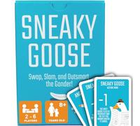 Sneaky Goose - Édition Anglaise - Jeu de Cartes de stratégie Amusant en Famille pour Enfants, Adolescents et Adultes | Jeu de réflexion Rapide et de mémoire| 2 à 5 Joueurs
