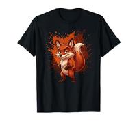 Sneaky Red Fox Cute Mischief Woodland Vibes T-Shirt
