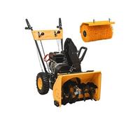 Vidaxl Souffleuse À Neige Et Balayeuse À Essence 2 En 1 6,5 Ch