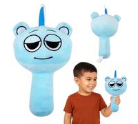 SneiDr Spunky Peluche 20cm Bleu Océan Plushies Toys Cadeaux avec Super Tissu Doux Ouate PP Emballage sous Vide Jouet Interactive pour Collection Décoration Cadeau pour Fans de Jeux et Enfants