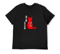 snella Depeche Meow Playing The Cat-T-Shirt Size M