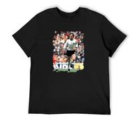snella Franz Beckenbauer Mens T Shirt Short Sleeves Cotton White Gift Size XL