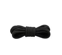 SNGUOQ 5 paires de lacets ronds en polyester for chaussures sport, loisirs, plein air, bottes Pour Chaussures Décontractées(Black,70cm)