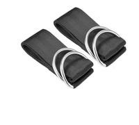 SNGUOQ Kit de 4 Sangles Suspension for balançoire d'arbre 150 x 5 cm, avec 2 mousquetons Robustes, Installation Facile et Rapide pour Balancoire Jardin,Hamac