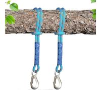 SNGUOQ Lot de 2 Cordes balançoire Robustes en Acier Inoxydable, Sangles Connexion for hamac et Yoga Plein air pour Balancoire Jardin,Hamac