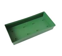SNGUOQ Lot de 20 Pots Fleurs en Plastique, Plateau, Vase, Bol, récipient, Plaque Fixation for Boue Florale, fête Mariage pour Pots De Fleurs,Plantes(12.5x26cm)