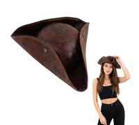 Snhauxinfa Pirate,Chapeau Pirate,Costume De Accessoires,Deguisement Capitaine Homme Enfant,Jack Pirates Sparrow,Accessory Bateau Casquette,Femme Hat