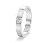 SNHHNSW Anneaux de femmes en forme de cœur avec un symbole d'amour délicat minimaliste groupes empilables pour le mariage de fiançailles