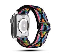 SNHHNSW Applicable aux sangles de montre avec un tissage élastique en une seule pièce pour les sangles Iwatch avec une sangle en nylon en boucle de boucle à huit radiles