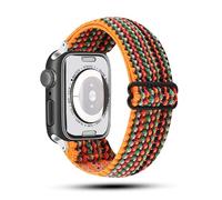 SNHHNSW Applicable aux sangles de montre avec un tissage élastique en une seule pièce pour les sangles Iwatch avec une sangle en nylon en boucle de boucle à huit radiles
