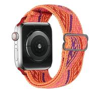 SNHHNSW Applicable aux sangles de montre avec un tissage élastique en une seule pièce pour les sangles Iwatch avec une sangle en nylon en boucle de boucle à huit radiles