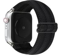 SNHHNSW Applicable aux sangles de montre avec un tissage élastique en une seule pièce pour les sangles Iwatch avec une sangle en nylon en boucle de boucle à huit radiles