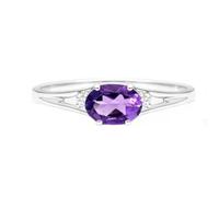 SNHHNSW Bague de fiançailles pour les femmes, Sapphire bleu personnalisé/rubis/opale/rubis/amethyst/péridot/bleu topaz 10k 14K Bonne de mariage