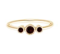 SNHHNSW Bague de fiançailles pour les femmes, Sapphire bleu personnalisé/rubis/opale/rubis/amethyst/péridot/bleu topaz 10k 14K Bonne de mariage