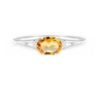 SNHHNSW Bague de fiançailles pour les femmes, Sapphire bleu personnalisé/rubis/opale/rubis/amethyst/péridot/bleu topaz 10k 14K Bonne de mariage