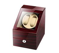 SNHHNSW Chandelier 2+3 Automatic Watch Winder Box Collection Display Box Silent Motor Flexible Watch Pillows Luxury Wood Storage Case for Man/Woman's Watches(C) Atmosphere Chandelier
