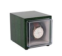 SNHHNSW Chandelier Automatic Single Watch Winder 1+0 Quiet Motor 5 Rotation Modes Storage Display Case Box (A) Chandelier