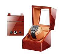 SNHHNSW Chandelier Automatic Single Watch Winder for Men and Women Winding Case in Wood Shell and Leather with Super Quiet Motor and Multiple Rotation Modes(D) Atmosphere Chandelier