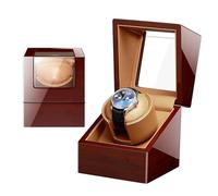 SNHHNSW Chandelier Automatic Single Watch Winder for Men and Women Winding Case in Wood Shell and Leather with Super Quiet Motor and Multiple Rotation Modes(D) Atmosphere Chandelier