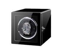 SNHHNSW Chandelier Automatic Single Watch Winder Wood Shell Black Piano Finish Quiet Motor Adjustable Watch Pillow with Safety Lock Battery Powered and AC Adapter Atmosphere Chandelier