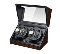 SNHHNSW Chandelier Automatic Watch Boîte Boîte 4 Motor de Moteur Silencieux Peinture DE Piano Peinture EXTÉRIEUR Flexible ORLLOWS pour Homme Femmes WEMPLES, H Chandelier