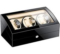 SNHHNSW Chandelier Automatic Watch Winder 6 7 Watch Board Box Moteur Calme Contrôle de contrôle indépendamment Montres Afficher Le Stockage (D) Chandelier