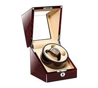 SNHHNSW Chandelier Automatic Watch Winder,Double Automatic Watch Winder 4 Rotation Mode Piano Paint Exterior Quiet Motor AC Adapter and Battery Powered,D Chandelier