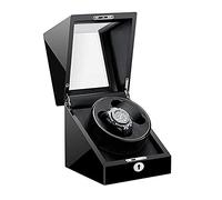 SNHHNSW Chandelier Automatic Watch Winder,Double Automatic Watch Winder 4 Rotation Mode Piano Paint Exterior Quiet Motor AC Adapter and Battery Powered,D Chandelier