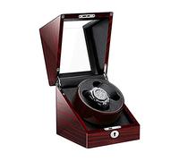 SNHHNSW Chandelier Automatic Watch Winder,Double Automatic Watch Winder 4 Rotation Mode Piano Paint Exterior Quiet Motor AC Adapter and Battery Powered,D Chandelier