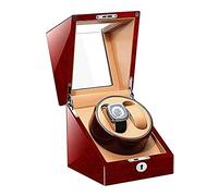 SNHHNSW Chandelier Automatic Watch Winder,Double Automatic Watch Winder 4 Rotation Mode Piano Paint Exterior Quiet Motor AC Adapter and Battery Powered,D Chandelier