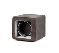 SNHHNSW Chandelier Automatic Winder Single Watch Winder for Automatic Watches PU Display Storage Box Watch Winding Case Watch Organizer (Color : Brown3) (Brown2) Chandelier