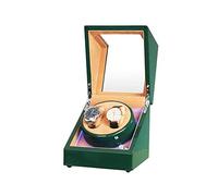 SNHHNSW Chandelier Boîte à Enrouler Double Montre pour Les Montres automatiques, avec Un extérieur de Peinture de Piano Vert léger, Moteur Silencieux, 4 Modes de Rotation (b) Lustre