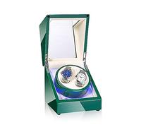 SNHHNSW Chandelier Boîte à Enrouleur à Double Montre Automatique avec Bleu Vert Clair ou Peinture Blanche Artisanat Moteur Silencieux fit Dame et Homme Montres Lustre