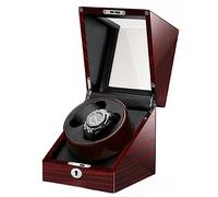 SNHHNSW Chandelier Luxury Watch Winder for 2 Automatic Watches with Silent Motor Fit Lady and Man Watches No Magnets Storage Display Box,E-2+0 Chandelier