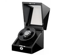 SNHHNSW Chandelier Luxury Watch Winder for 2 Automatic Watches with Silent Motor Fit Lady and Man Watches No Magnets Storage Display Box,E-2+0 Chandelier