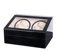 SNHHNSW Chandelier Watch Automatic Watch Winder Case with Quiet Motor,with 4 Watch Winder Positions and 6 Display Storage Spaces for Men and Women Chandelier